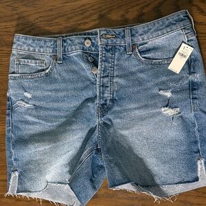 Old Navy Distressed Blue Jean Shorts